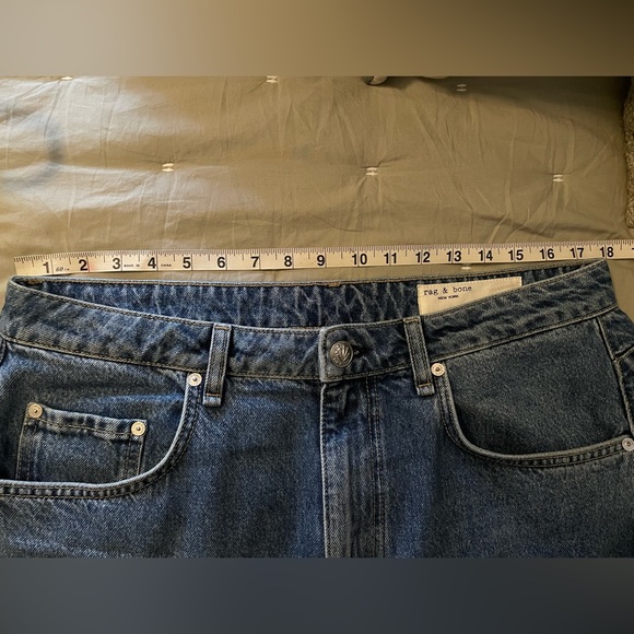 Rag & Bone Charlie Ankle-Length Barrel Jeans - Accord - Picture 6 of 7